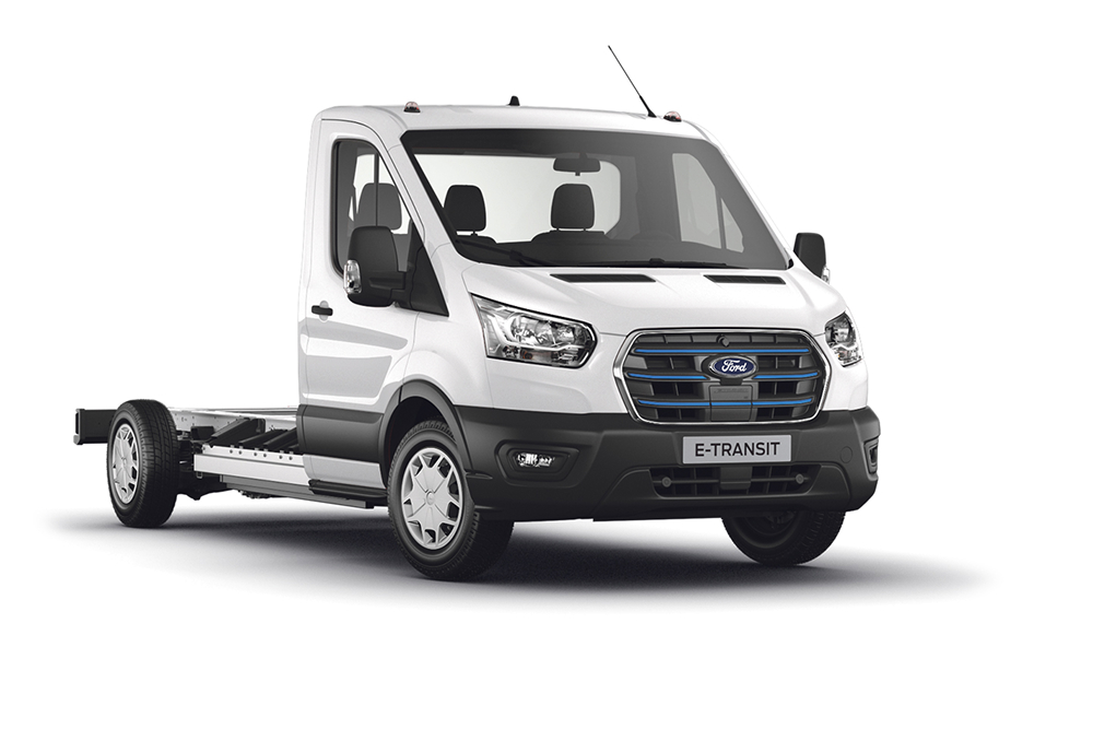 Fourgon châssis-cabine E-Transit