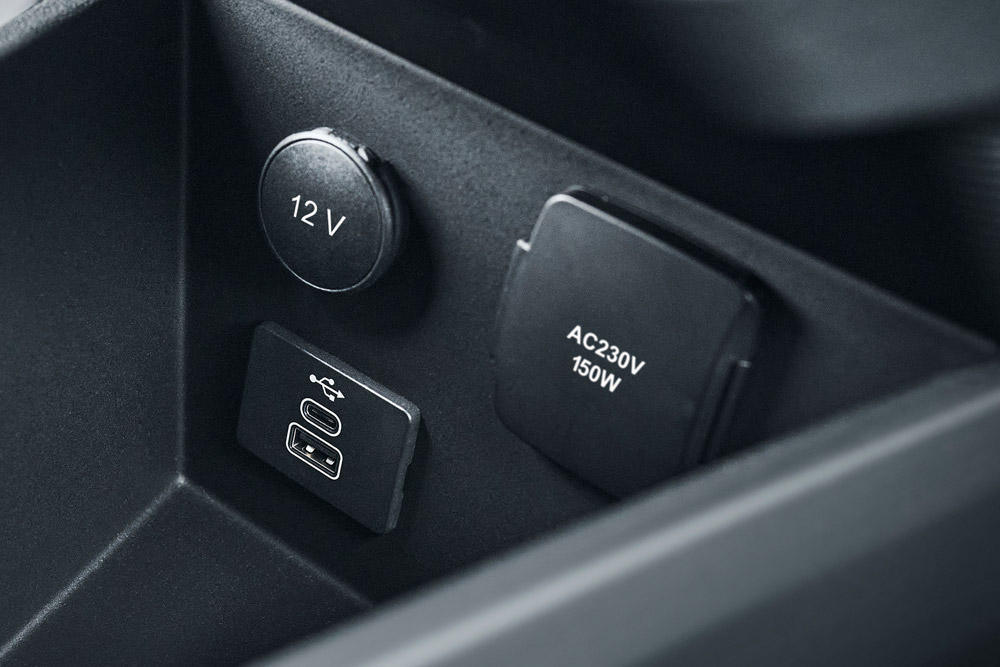 Ports USB du courrier électronique Ford E-Transit
